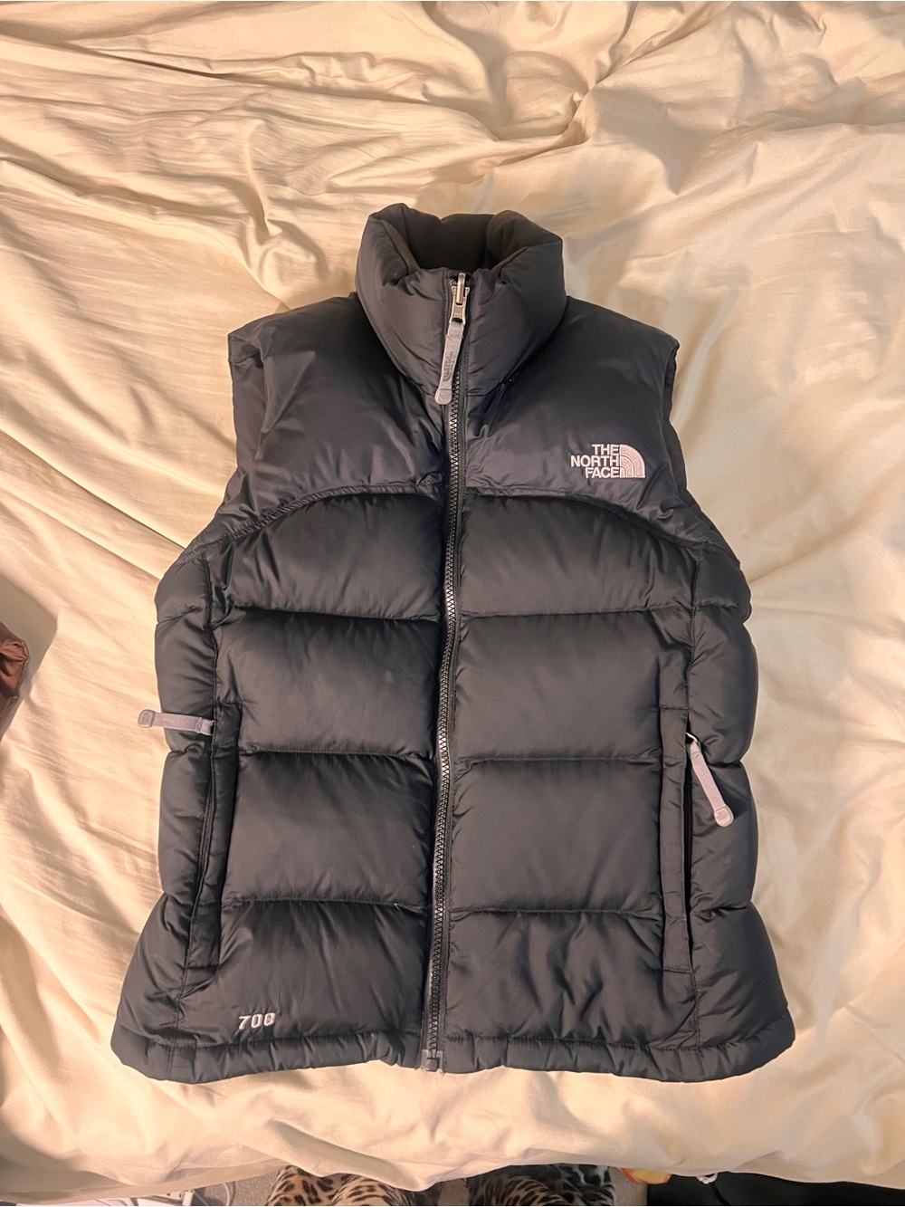 The North Face Black 700 Down Puffer Vest - Picture 7 of 7